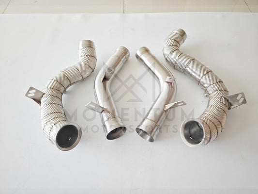 Mercedes C63 AMG (M177) - Race Downpipes